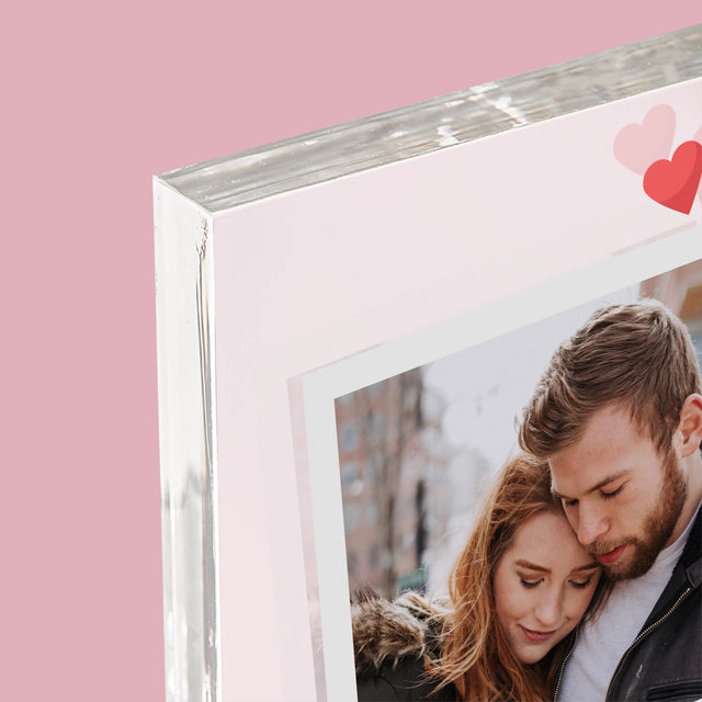 Fotó És Felirat: Szeretlek Fénykép - Akrilüveg