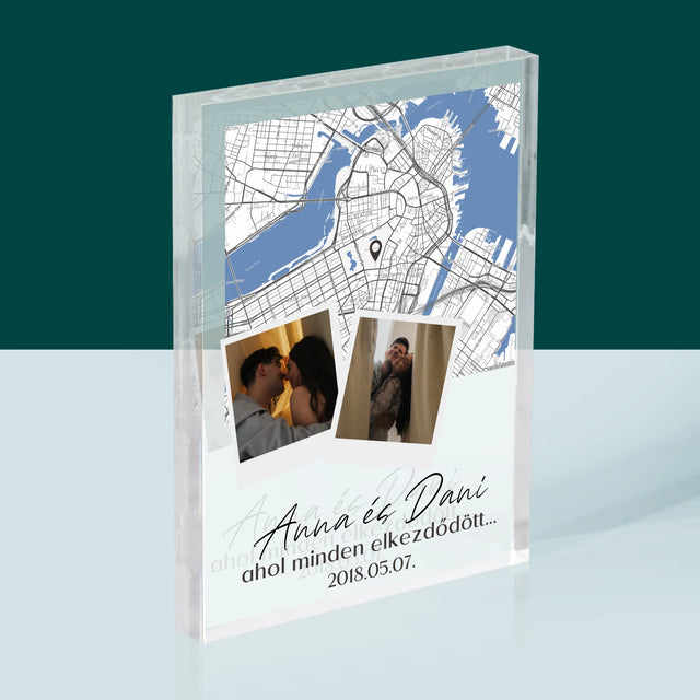 Városi Térkép: Várostérkép: Ahol Minden Elkezdődött - Akrilüveg