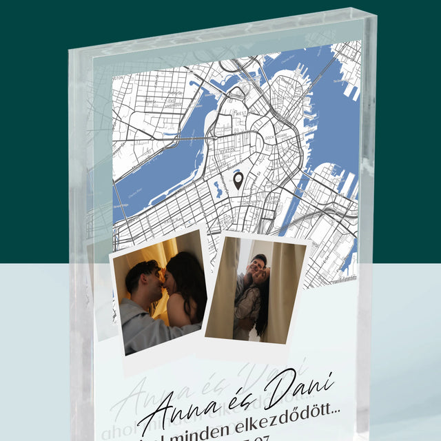 Városi Térkép: Várostérkép: Ahol Minden Elkezdődött - Akrilüveg