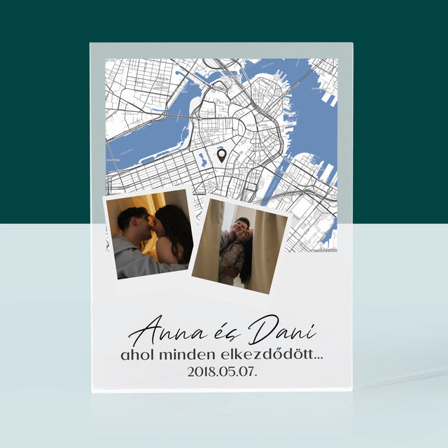 Városi Térkép: Várostérkép: Ahol Minden Elkezdődött - Akrilüveg