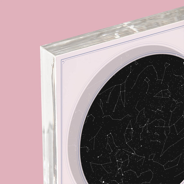 Csillagtérkép: Csillagtérkép: A Csillagok Alatt - Akrilüveg