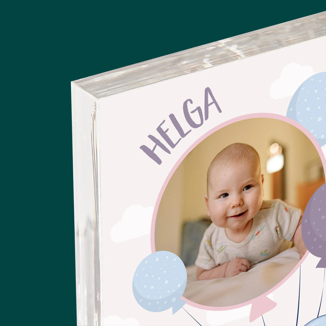 Születési Emléklap: Adatok, Elefánt - Akrilüveg