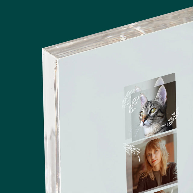 Fotókollázs: Elmúlt 40 Év - Akrilüveg