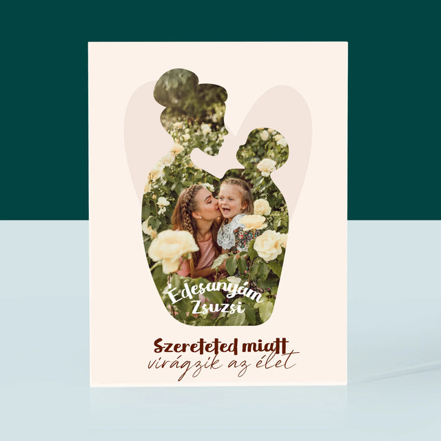 Alakzat Fotókból: Szereteted Miatt - Akrilüveg