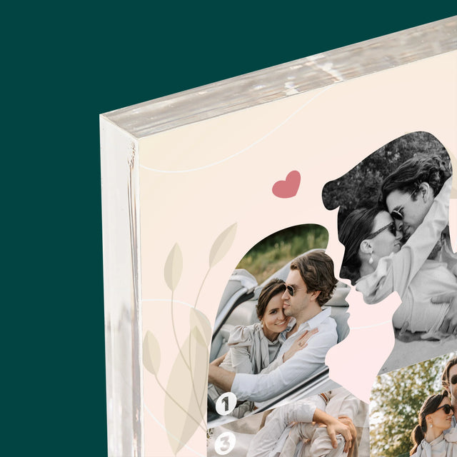 Alakzat Fotókból: Szerelmes Pár - Akrilüveg