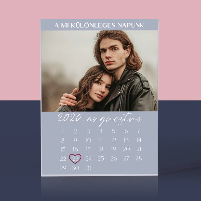 Fotó És Felirat: A Mi Különleges Napunk - Akrilüveg