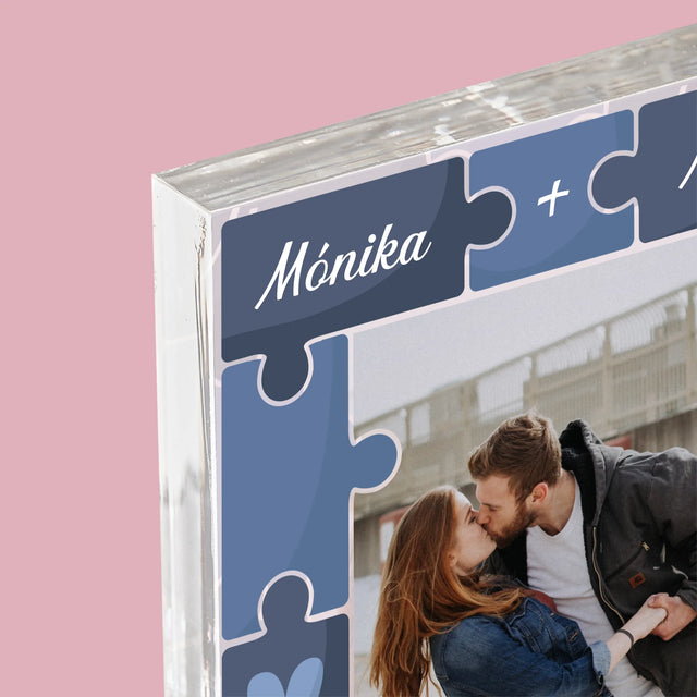 Fotó És Felirat: Kirakó + Fényképek - Akrilüveg