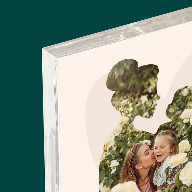 Alakzat Fotókból: Szereteted Miatt - Akrilüveg