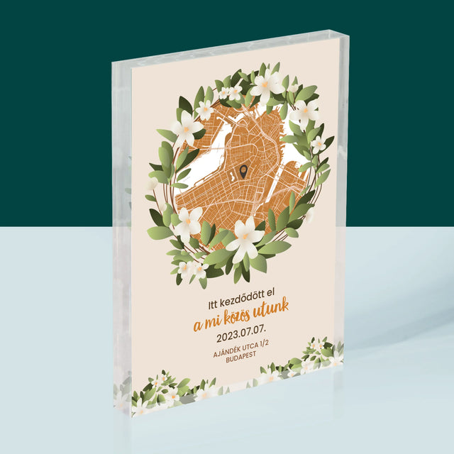 Városi Térkép: Várostérkép: Egy Közös Út Kezdete - Akrilüveg