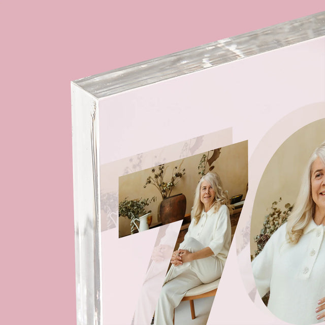 Szó Fotókból: 70 Szülinap - Akrilüveg