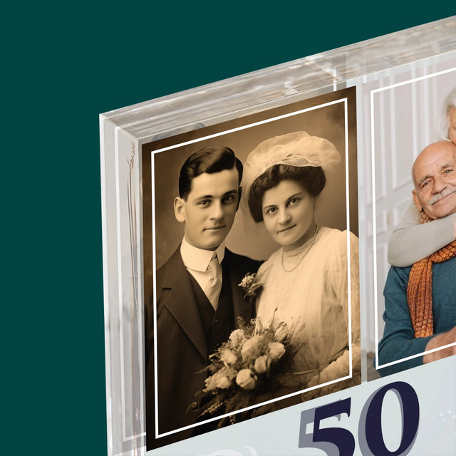 Fotókollázs: Évek Óta Együtt - Akrilüveg