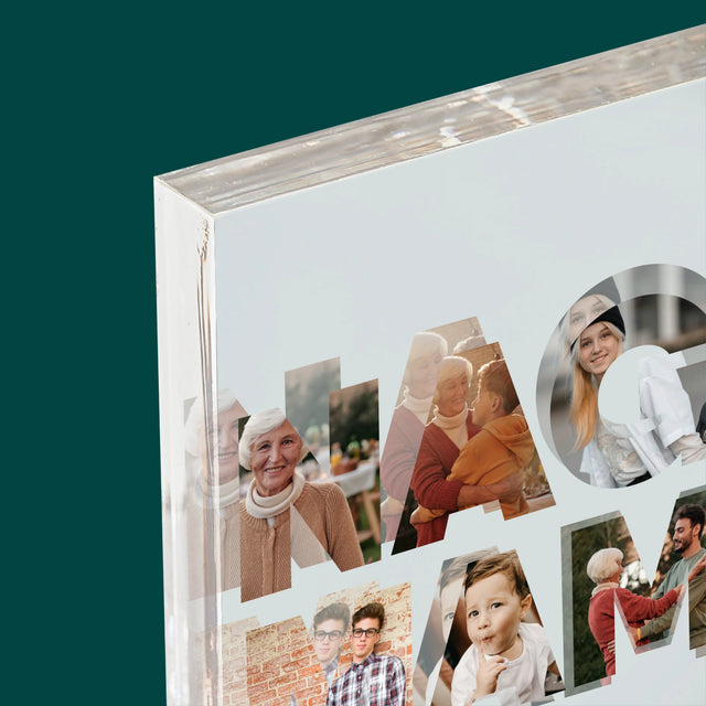 Szó Fotókból: Nagymama A Képeidből - Akrilüveg