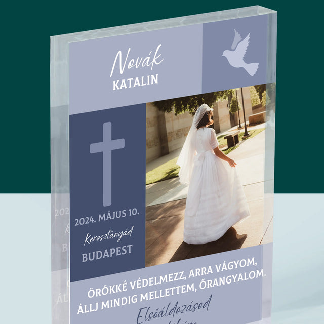 Fotó És Felirat: Őrangyalok, Elsőáldozás - Akrilüveg