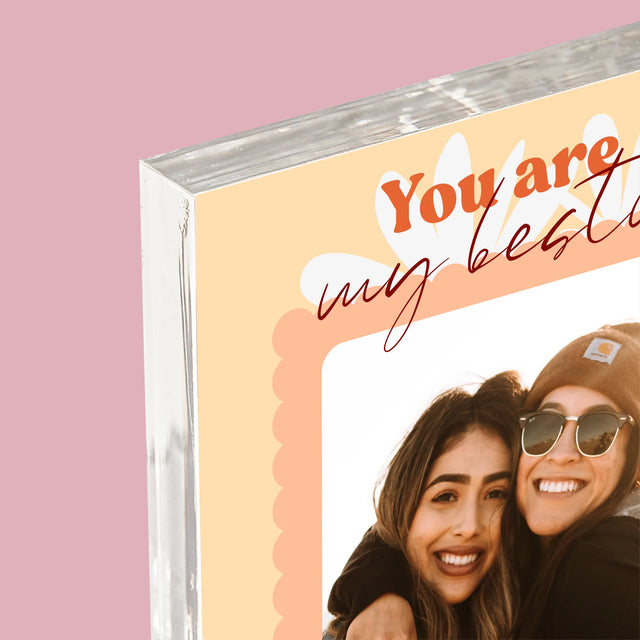 Fotókollázs: Besties Képek - Akrilüveg