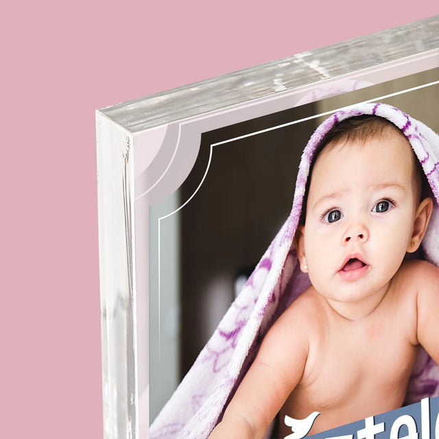 Fotó És Felirat: Keresztelőre - Akrilüveg