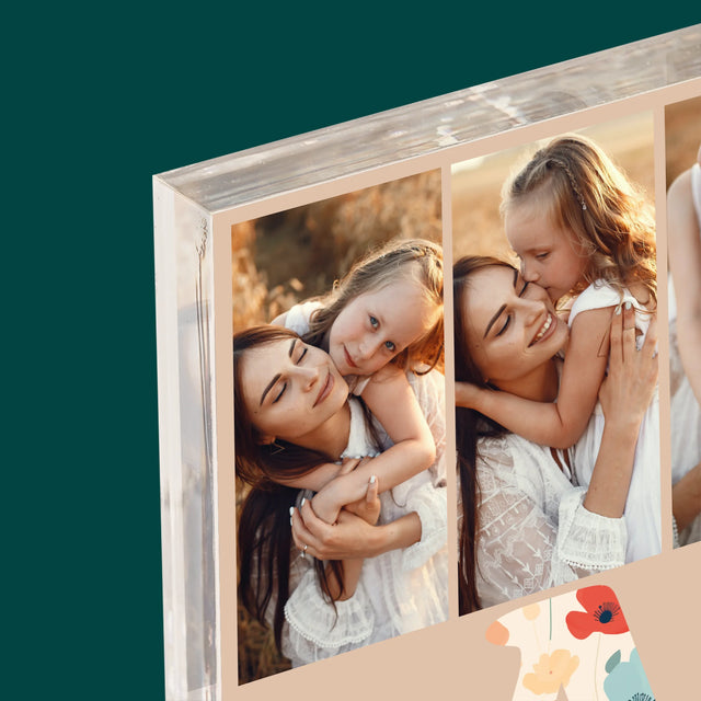 Fotókollázs: A Mint Anya - Akrilüveg