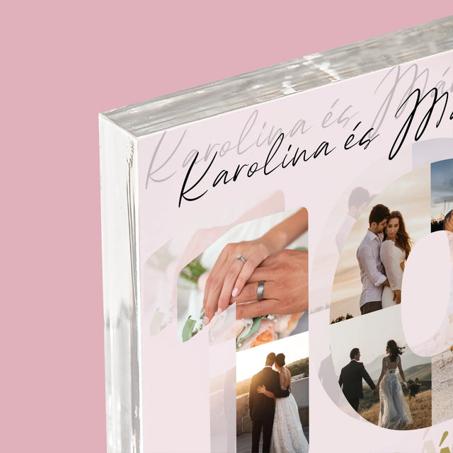 Szó Fotókból: 10. Házassági Évforduló - Akrilüveg