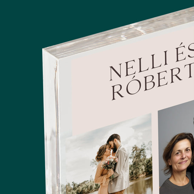 Fotókollázs: Szeretni És Szeretve Lenni - Akrilüveg