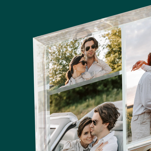 Fotókollázs: Család - Akrilüveg