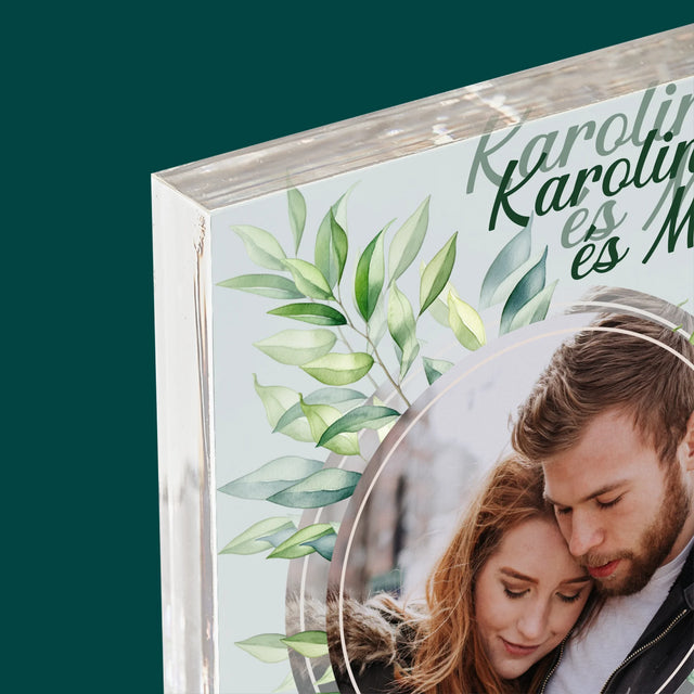 Fotó És Felirat: Esküvői Címkék - Akrilüveg