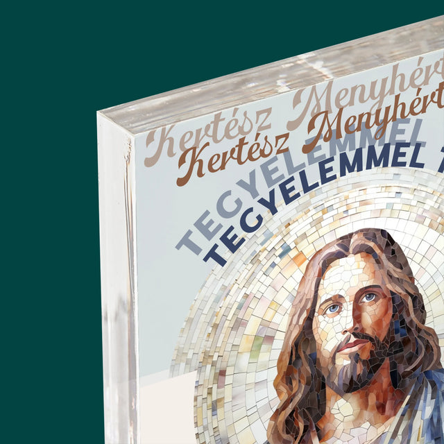 Név És Aláírás: Kegyelemmel Teli Tisztelendő Atya - Akrilüveg