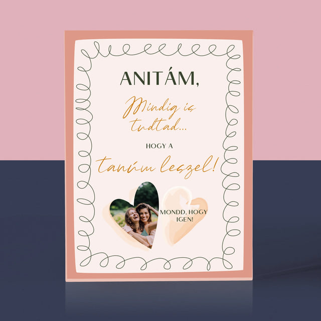 Fotó És Felirat: Mindig Is Tudtad - Akrilüveg