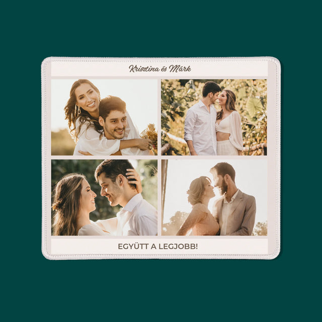 Fotókollázs: Együtt A Legjobb! - Egéralátét