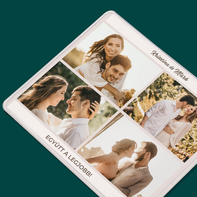 Fotókollázs: Együtt A Legjobb! - Egéralátét