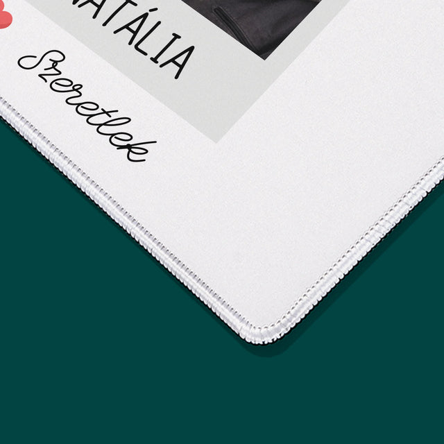 Fotó És Felirat: Szeretlek Fénykép - Egéralátét