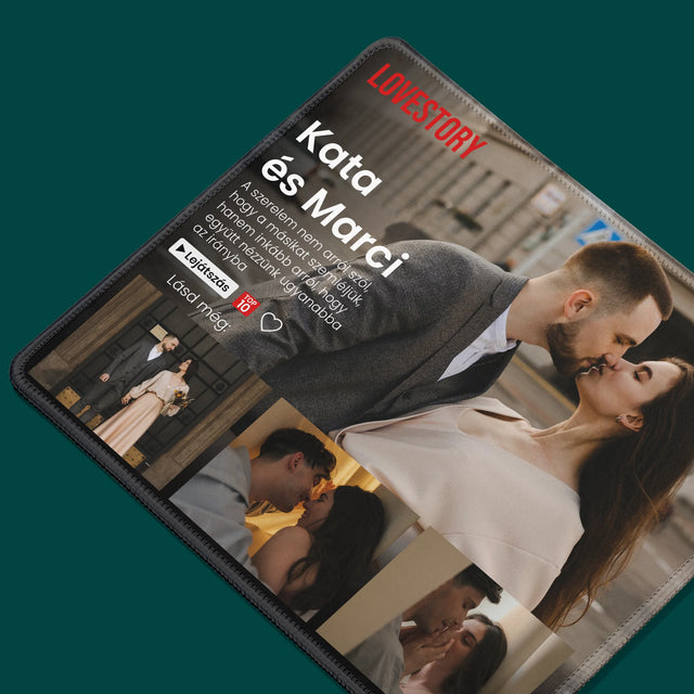 Fotókollázs: Szerelmi Történet - Egéralátét