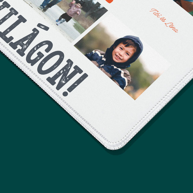 Fotókollázs: A Legjobb Apa A Világon Fénykép - Egéralátét