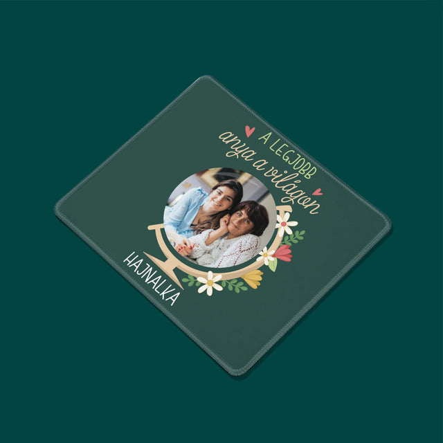 Fotó És Felirat: A Legjobb Anya Világ - Egéralátét