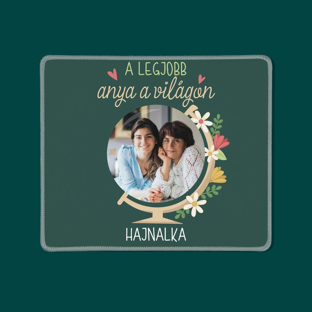 Fotó És Felirat: A Legjobb Anya Világ - Egéralátét