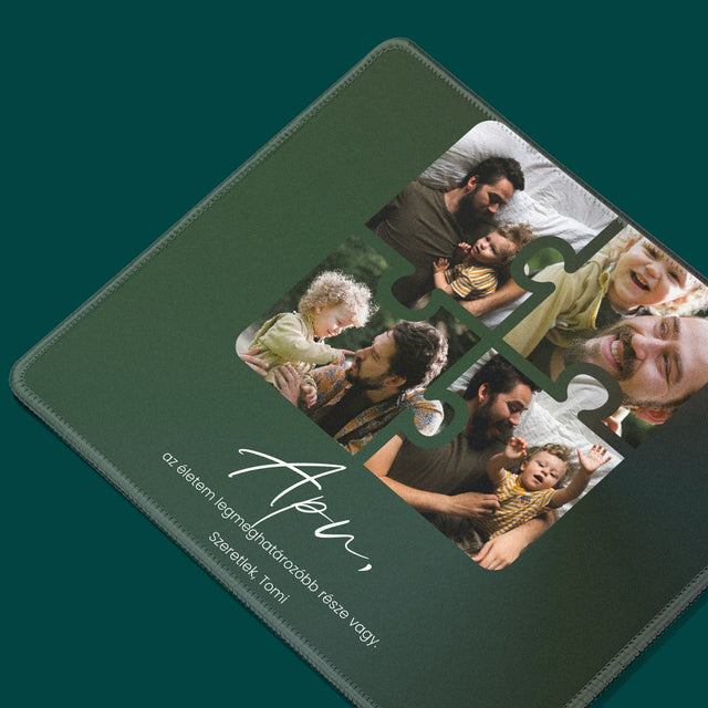 Fotókollázs: Apunak - Egéralátét