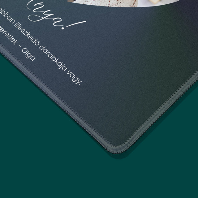 Fotókollázs: Szív Alakú Kirakó Anyának - Egéralátét