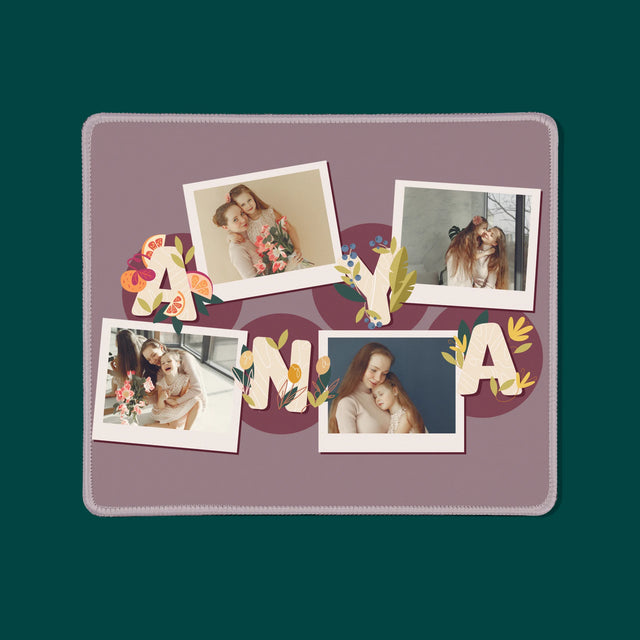 Fotókollázs: Anya Betűk - Egéralátét