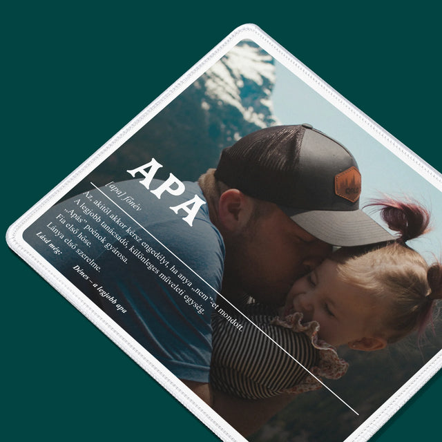 Fotó És Felirat: Apa Definíciója - Egéralátét