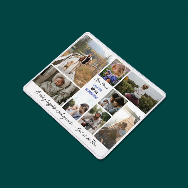 Fotókollázs: Apa Barát - Egéralátét