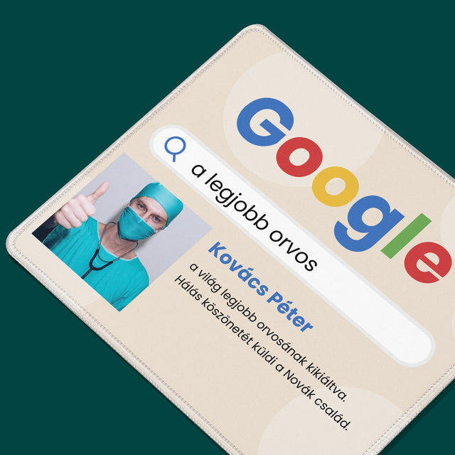 Fotó És Felirat: Google-Találat A Legjobb Orvosra - Egéralátét