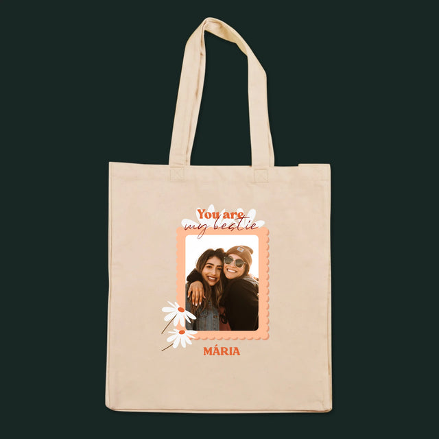 Fotókollázs: Besties Képek - Vászontáska