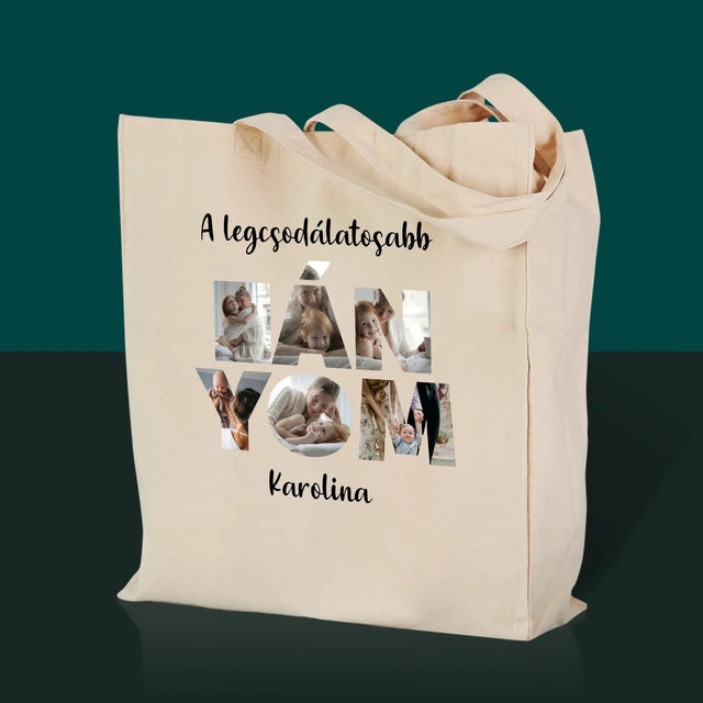 Szó Fotókból: Lányom A Képeidből - Vászontáska