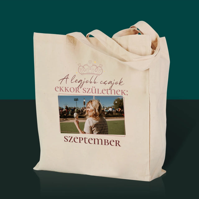 Fotó És Felirat: A Legjobb Csajok - Vászontáska