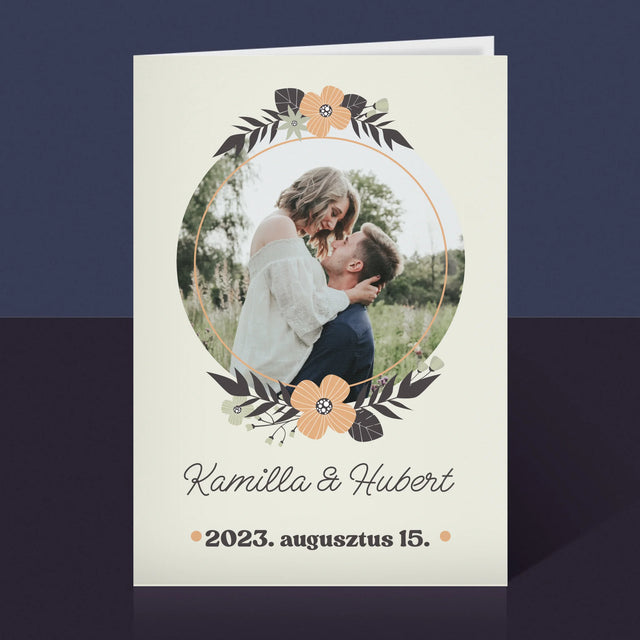 Fotó És Felirat: Szerelmesek - Üdvözlőlap