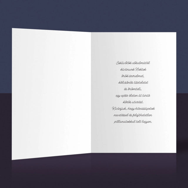 Fotó És Felirat: Szerelmesek - Üdvözlőlap