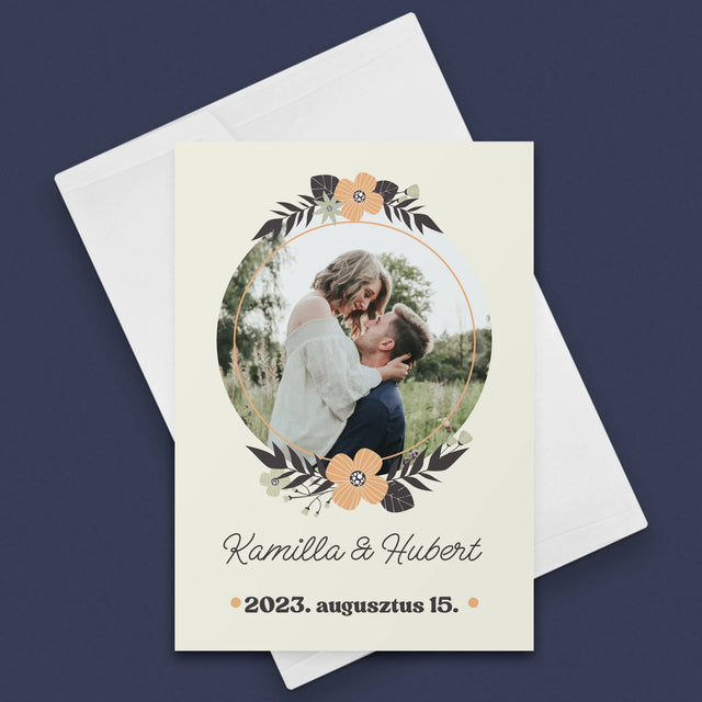 Fotó És Felirat: Szerelmesek - Üdvözlőlap