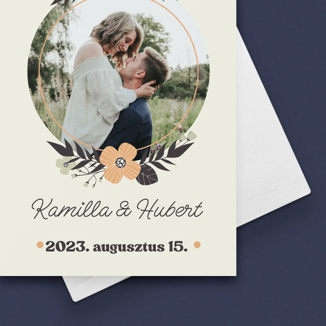 Fotó És Felirat: Szerelmesek - Üdvözlőlap