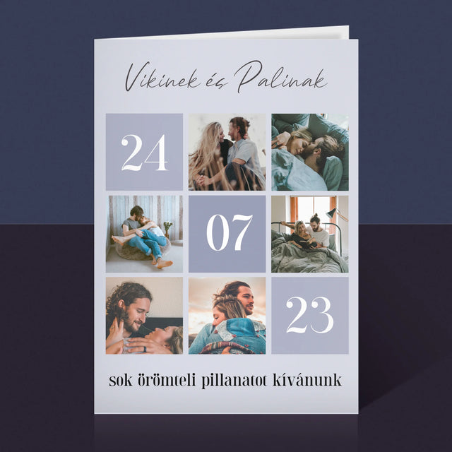 Fotókollázs: A Legjobb Pillanatok - Üdvözlőlap