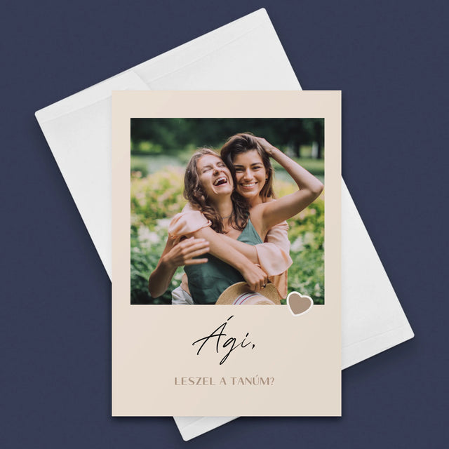 Fotó És Felirat: Légy A Tanúm - Üdvözlőlap