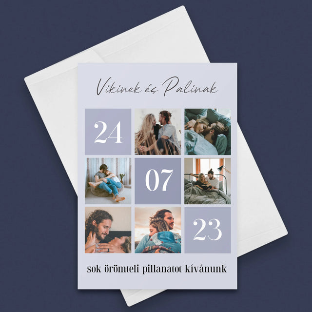 Fotókollázs: A Legjobb Pillanatok - Üdvözlőlap