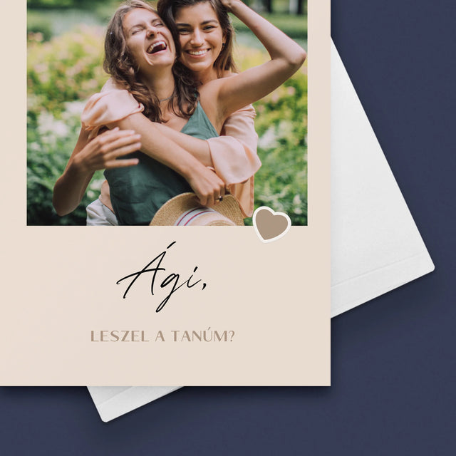 Fotó És Felirat: Légy A Tanúm - Üdvözlőlap